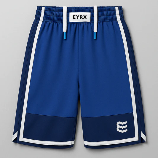 Boys Block Short - Blue