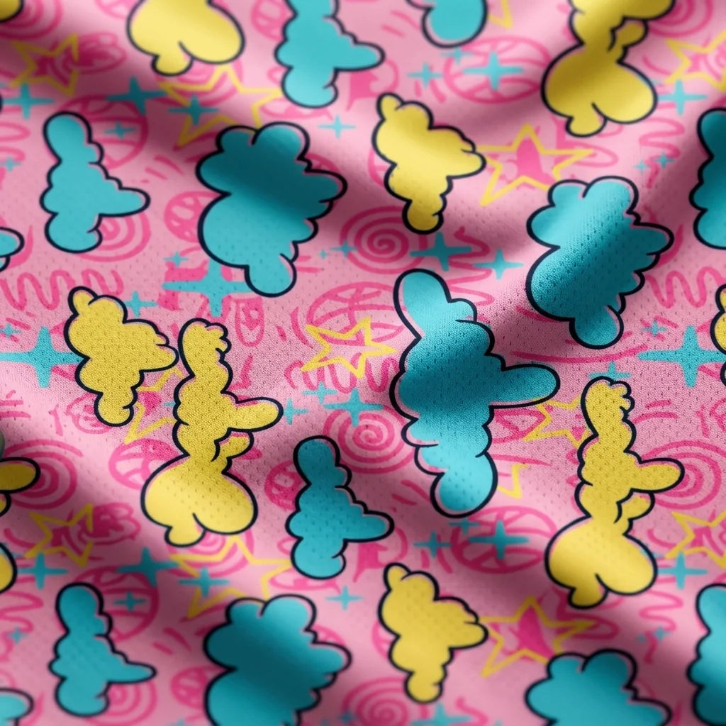 Close-up of soft Eyrx CoreFlex performance fabric
